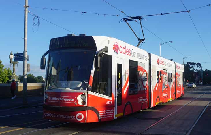 Yarra Trams Combino 3538 Coles